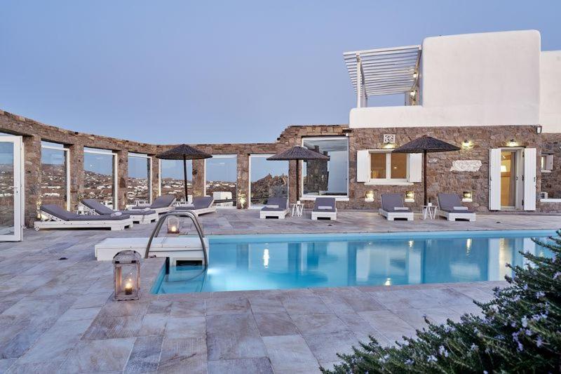 Villa Petrolefko By Ethos Hospitality 奥诺斯 外观 照片